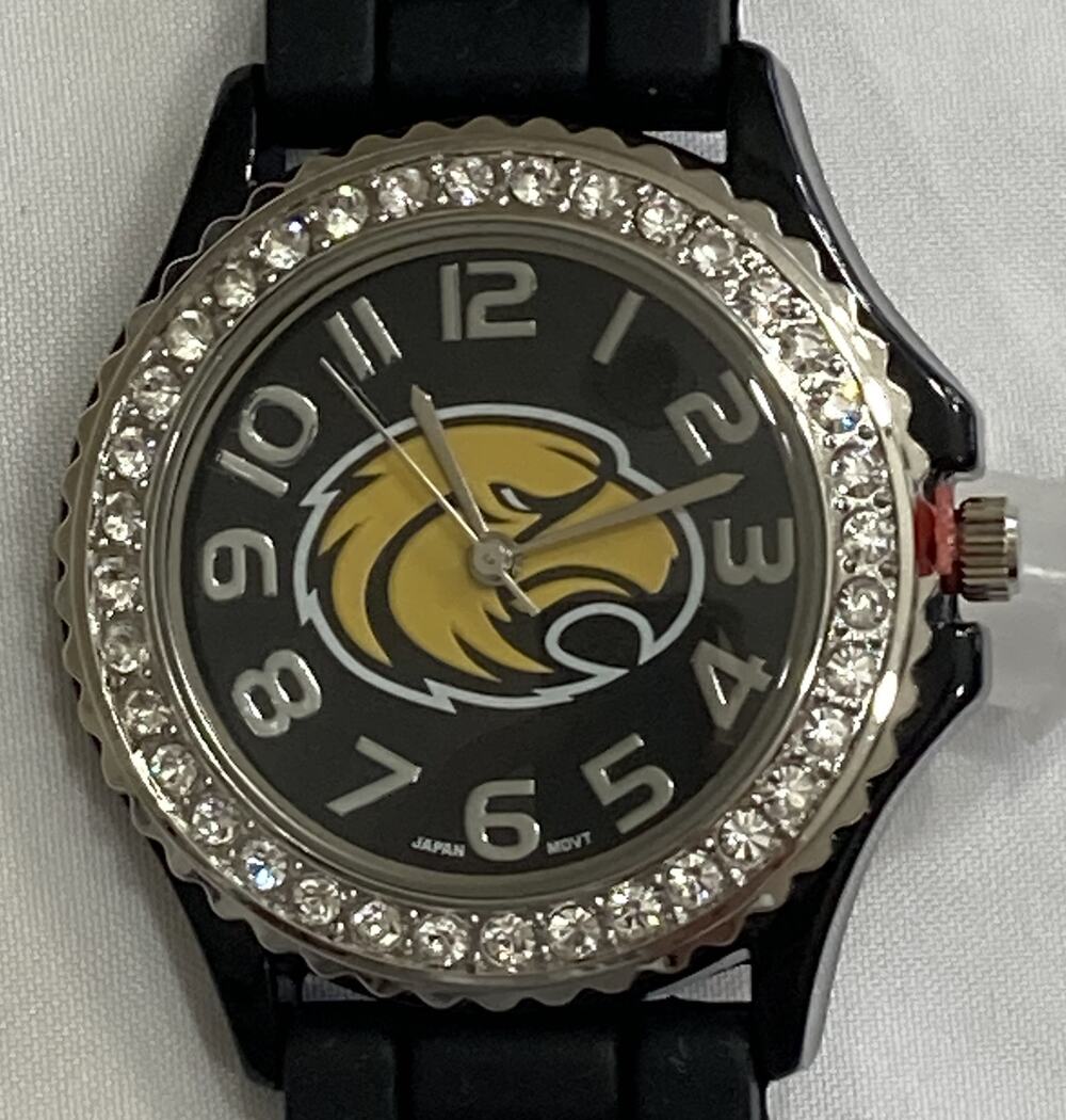 Southern Miss Golden Eagles Ladies Crystals Watch, NCAA